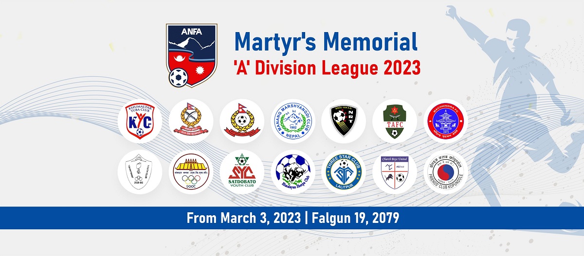 शहीद स्मारक ए डिभिजन लिगमा चार खेल हुँदै